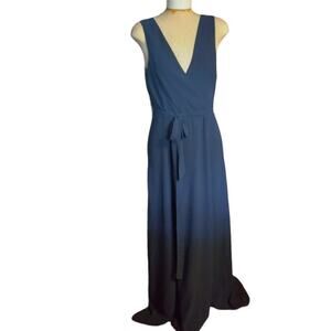 ModCloth dark blue maxi dress, size 6 new w/tags floor length